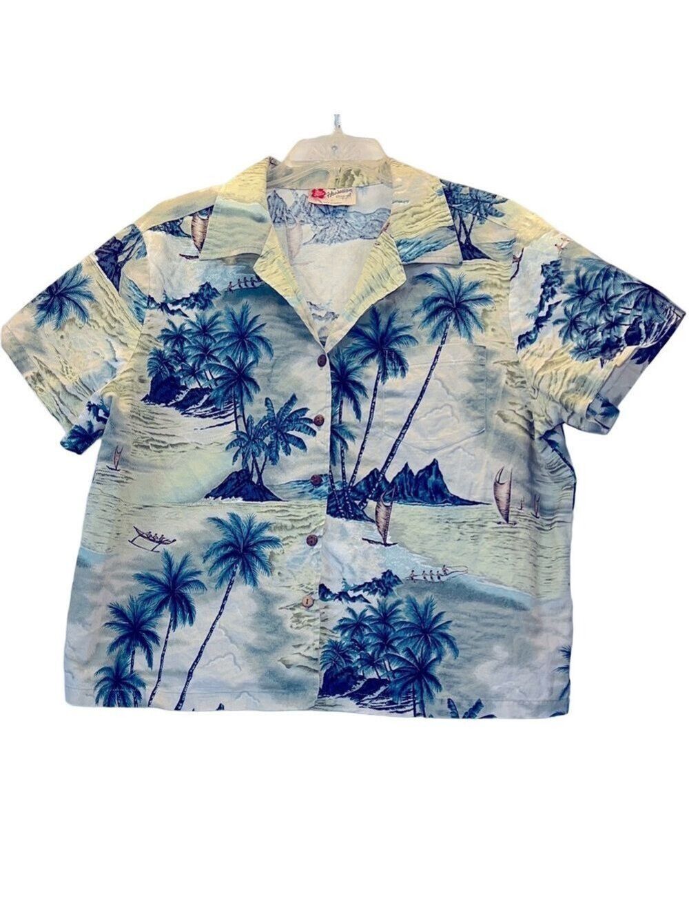 Island Vibes Men's Casual Shirt, Size XL,
